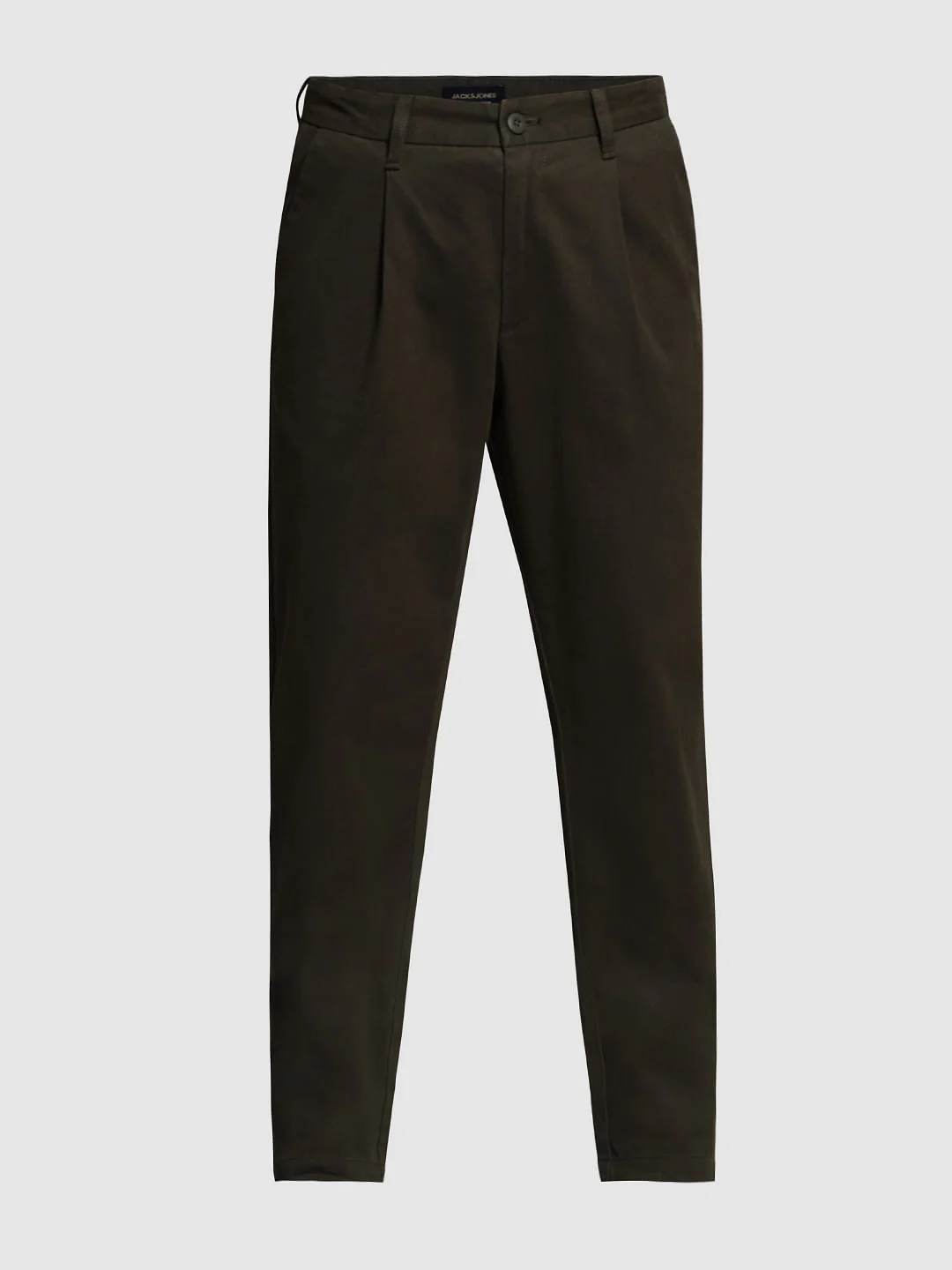 Dark Green Mid Rise Regular Fit Pants - Image 7