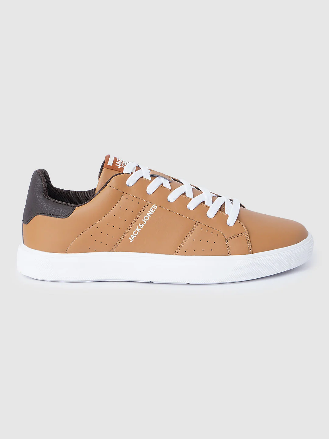 Tan PU Sneakers - Image 3