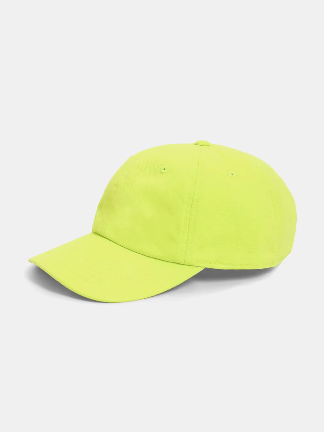 Neon Lime Cotton Cap - Image 2