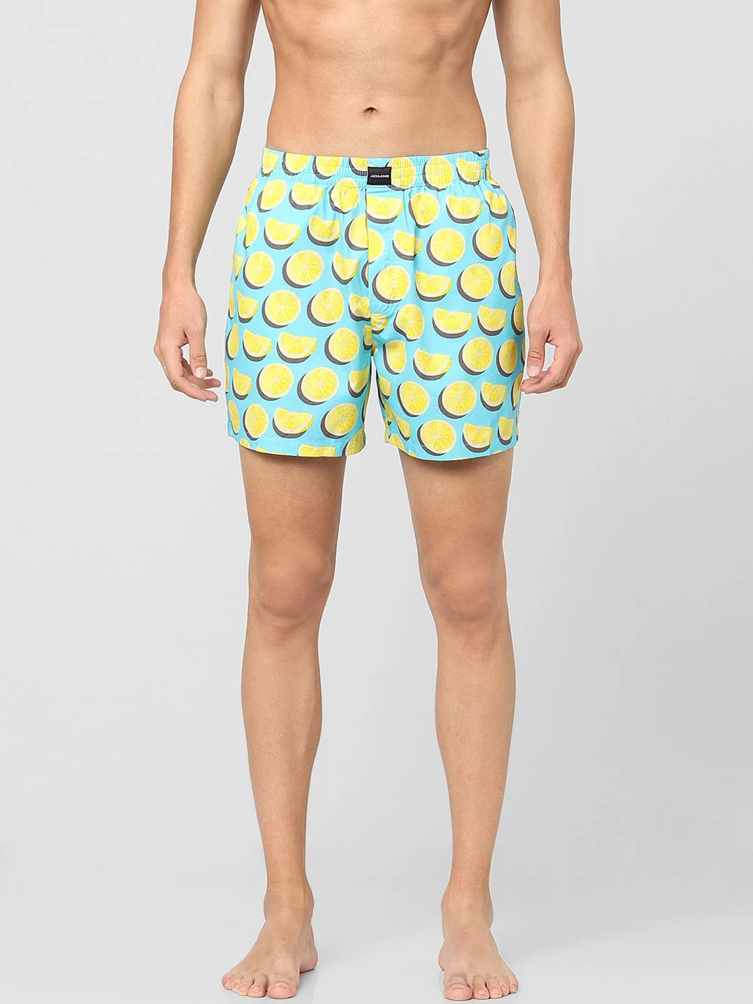 Blue Lemon Graphic Printed Boxers - Image 6