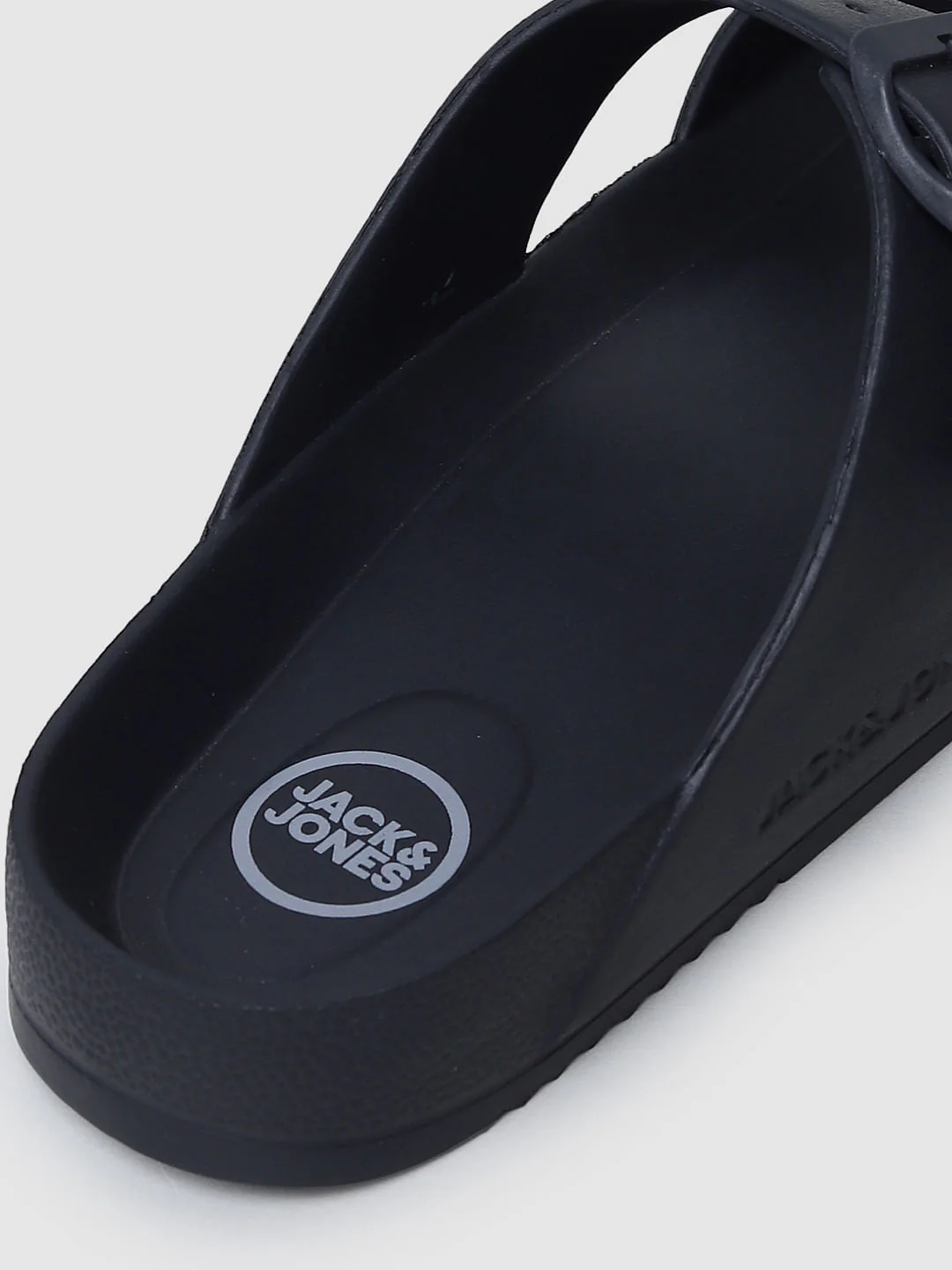 Black Moulded Sandals - Image 12