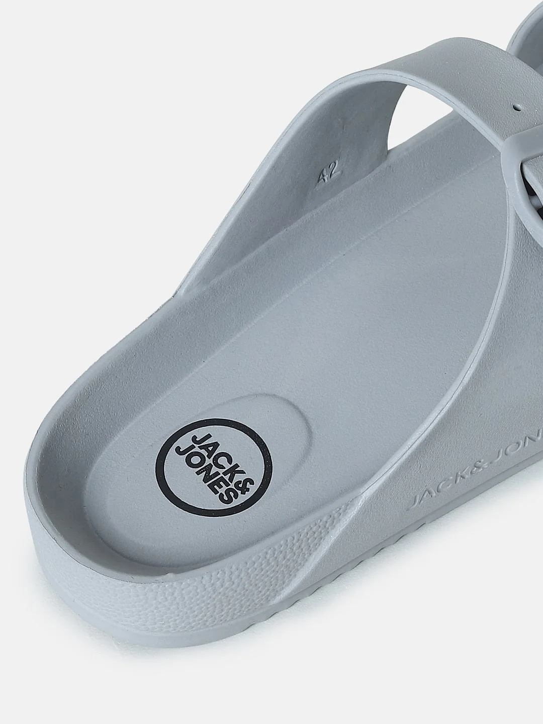 Grey Moulded Sandals - Image 7