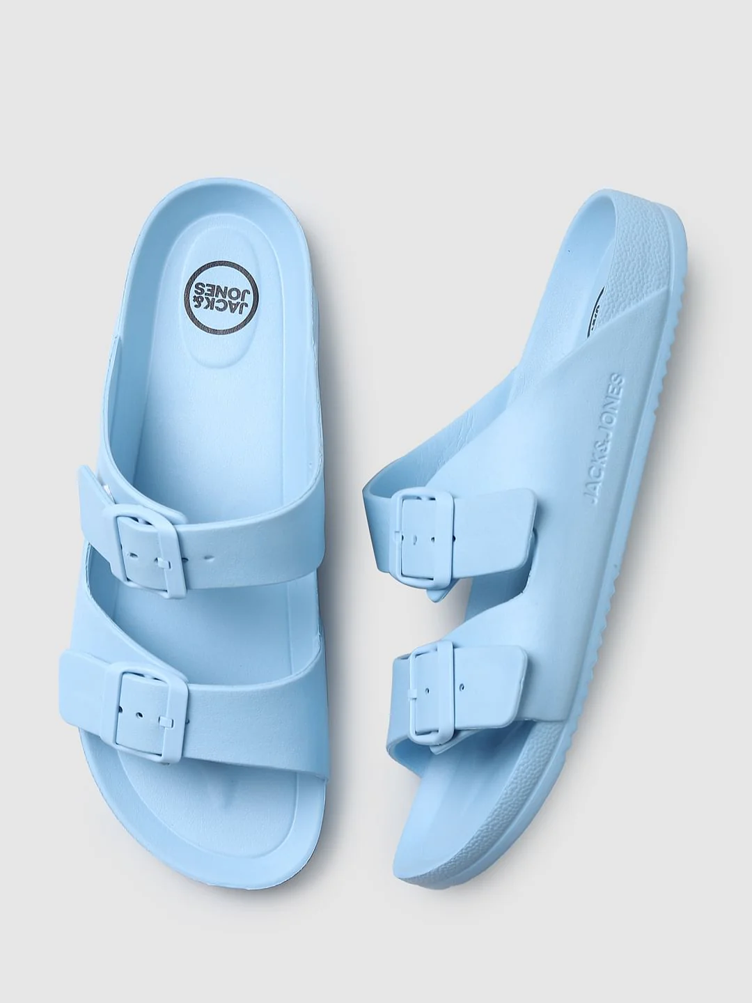 Blue Moulded Sandals - Image 7
