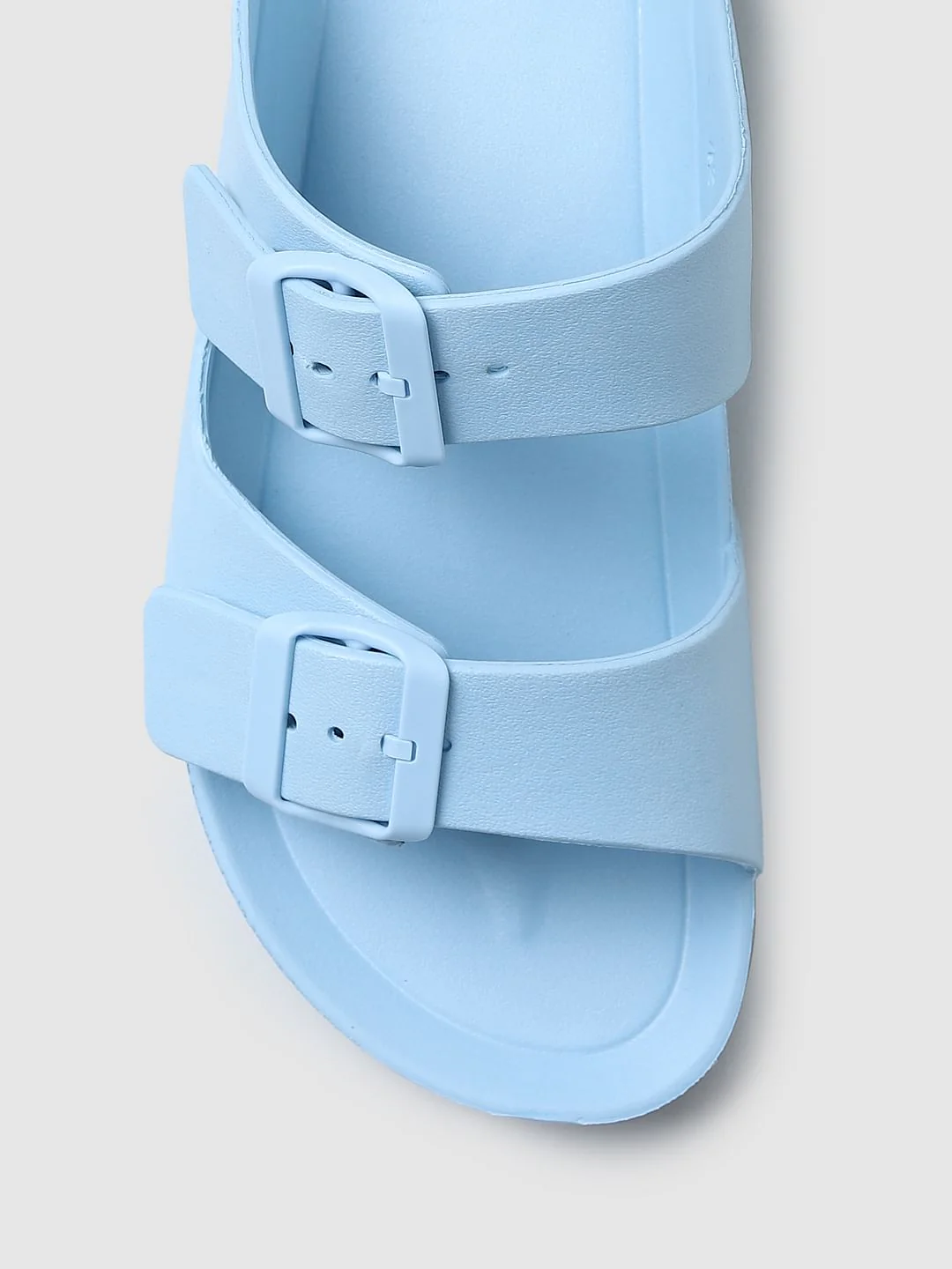 Blue Moulded Sandals - Image 9