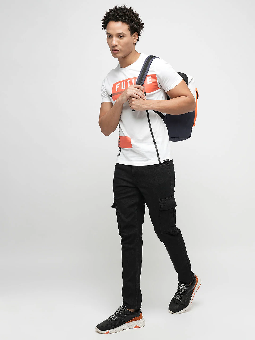 PRODUKT by JACK&JONES Black Pocket Detail Slim Fit Jeans - Image 5