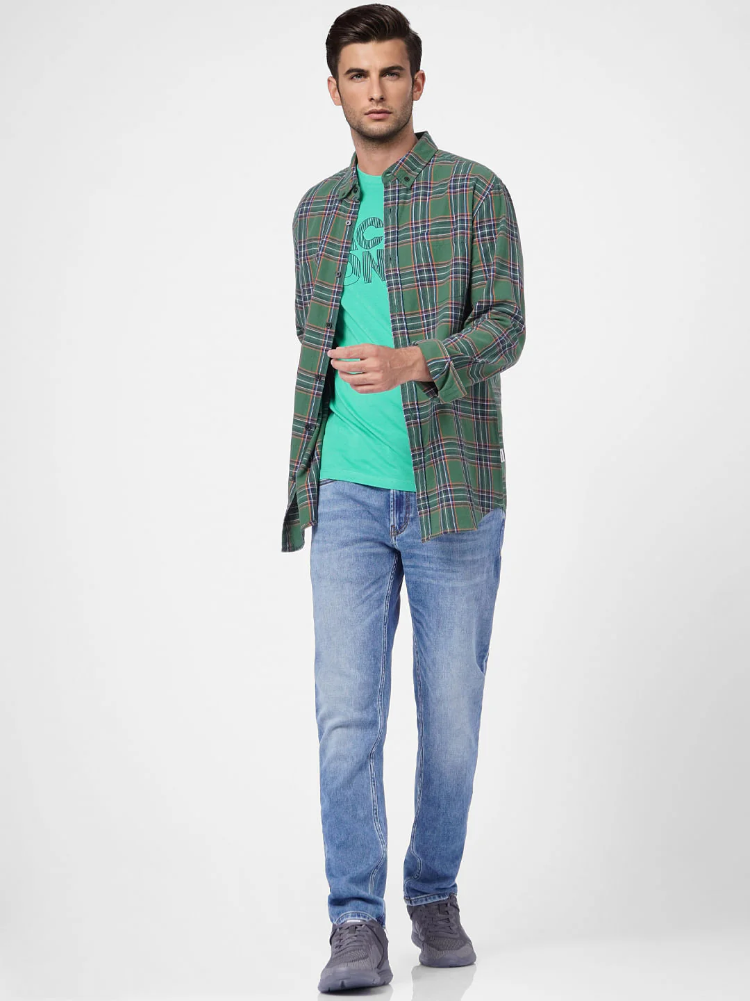 Blue Low Rise Washed Ben Skinny Jeans
