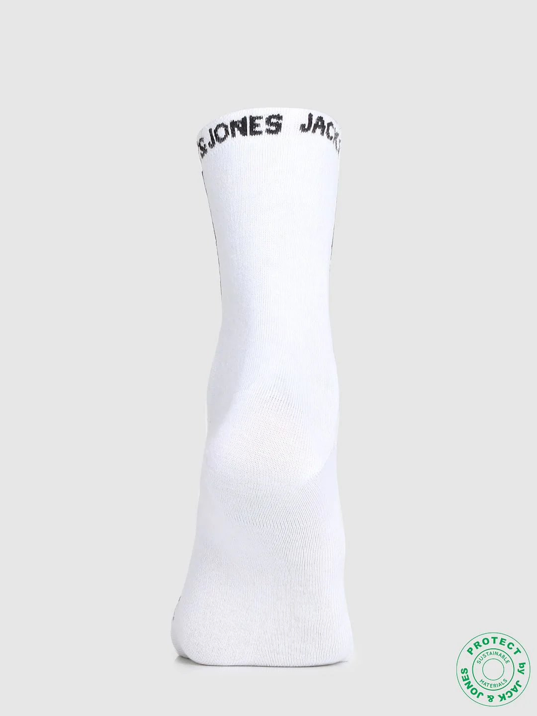 White Printed Socks - Image 2