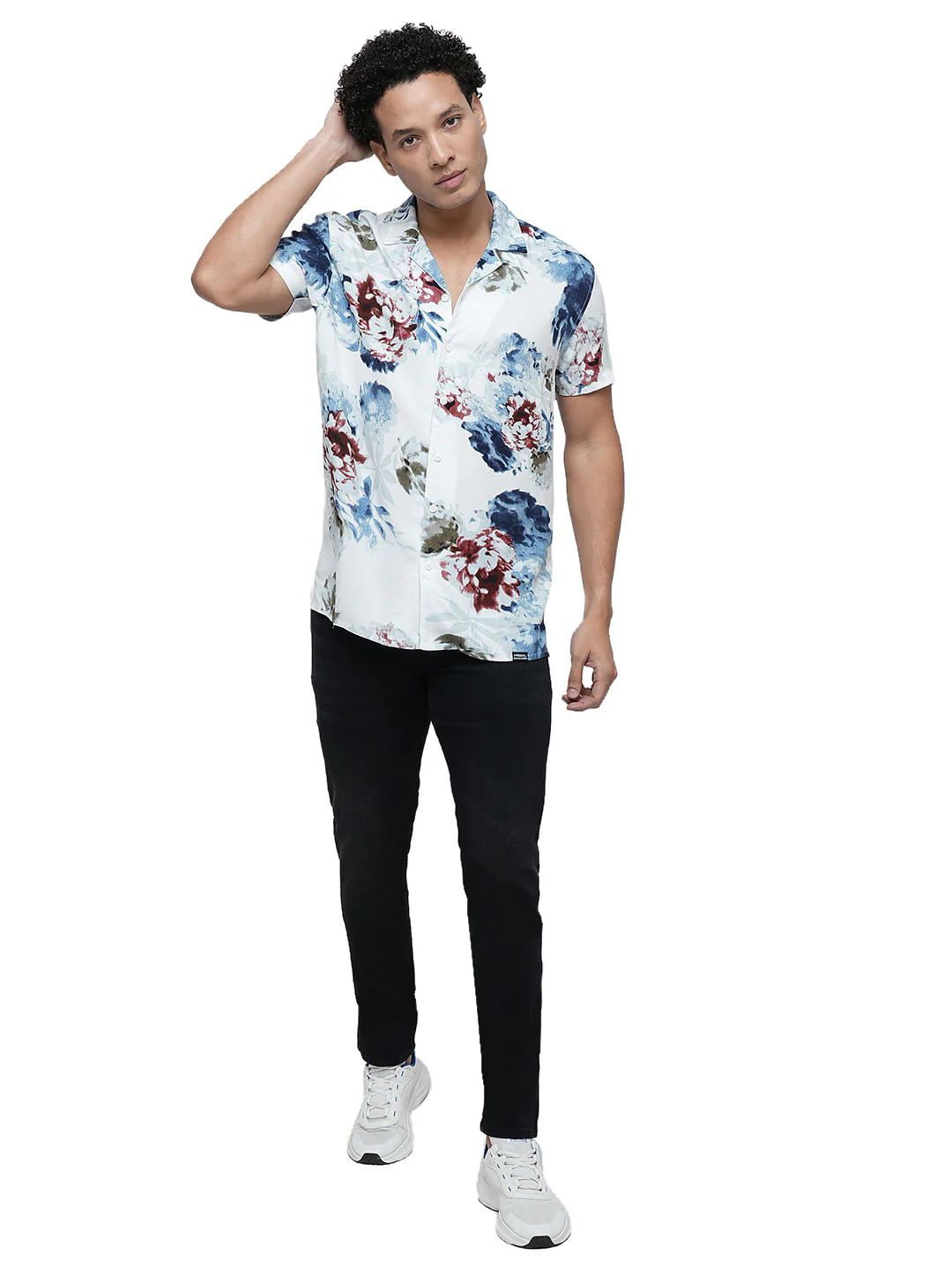 PRODUKT by JACK&JONES Black Mid Rise Slim Fit Jeans - Image 5