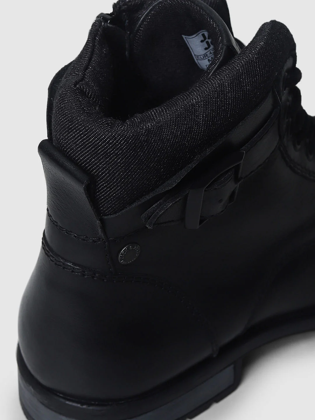 Black Leather Boots - Image 8