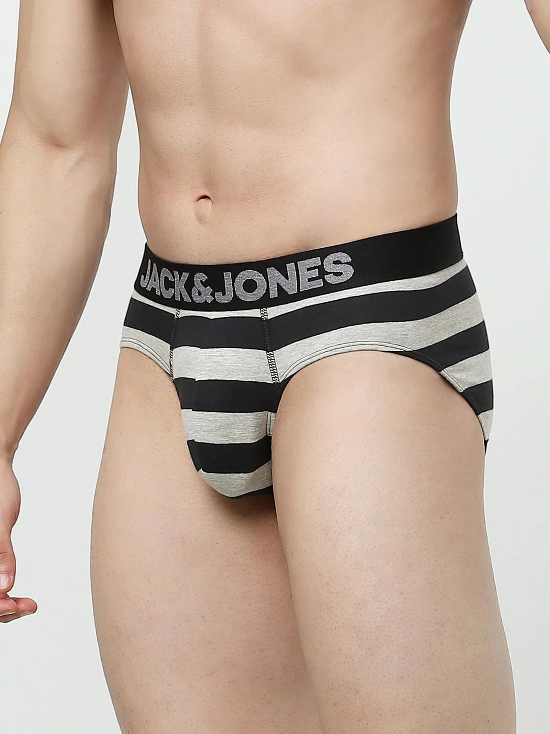 Black Striped Briefs - Image 3