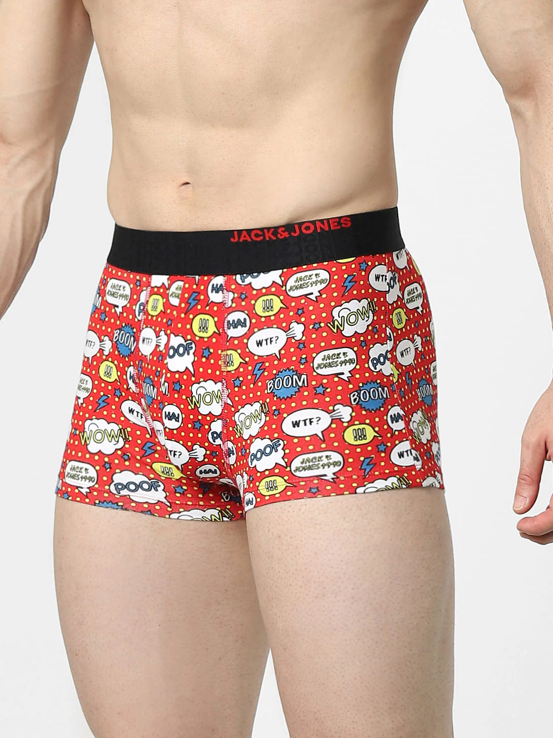 Red Printed Trunks - Image 2