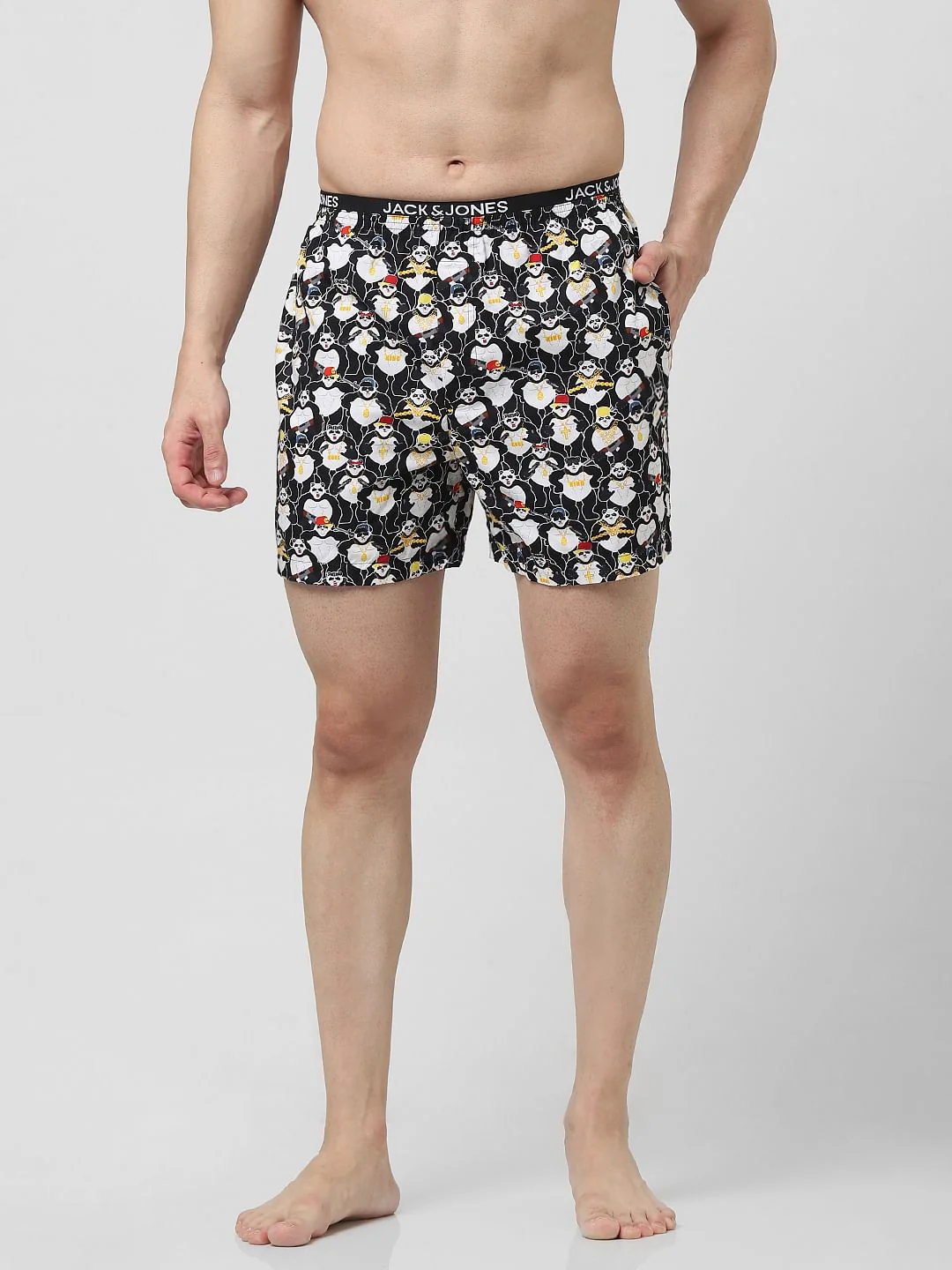 Black Printed Boxers - Image 2