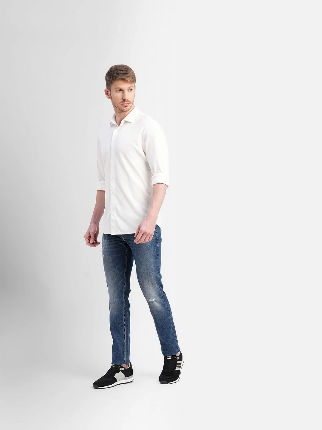White Full Sleeves Shirt - Image 6