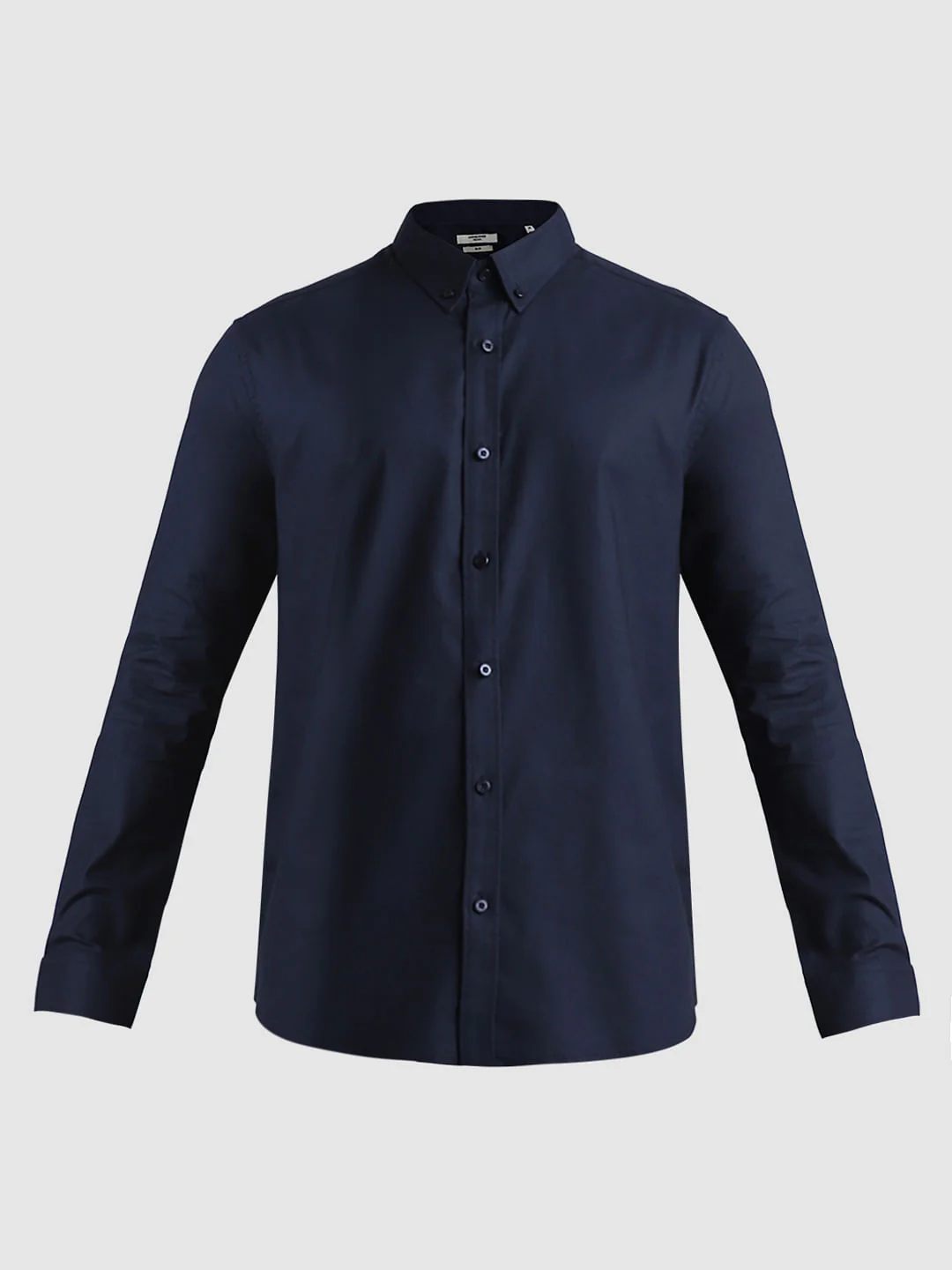 Navy Blue Formal Full Sleeves Shirt - Image 7