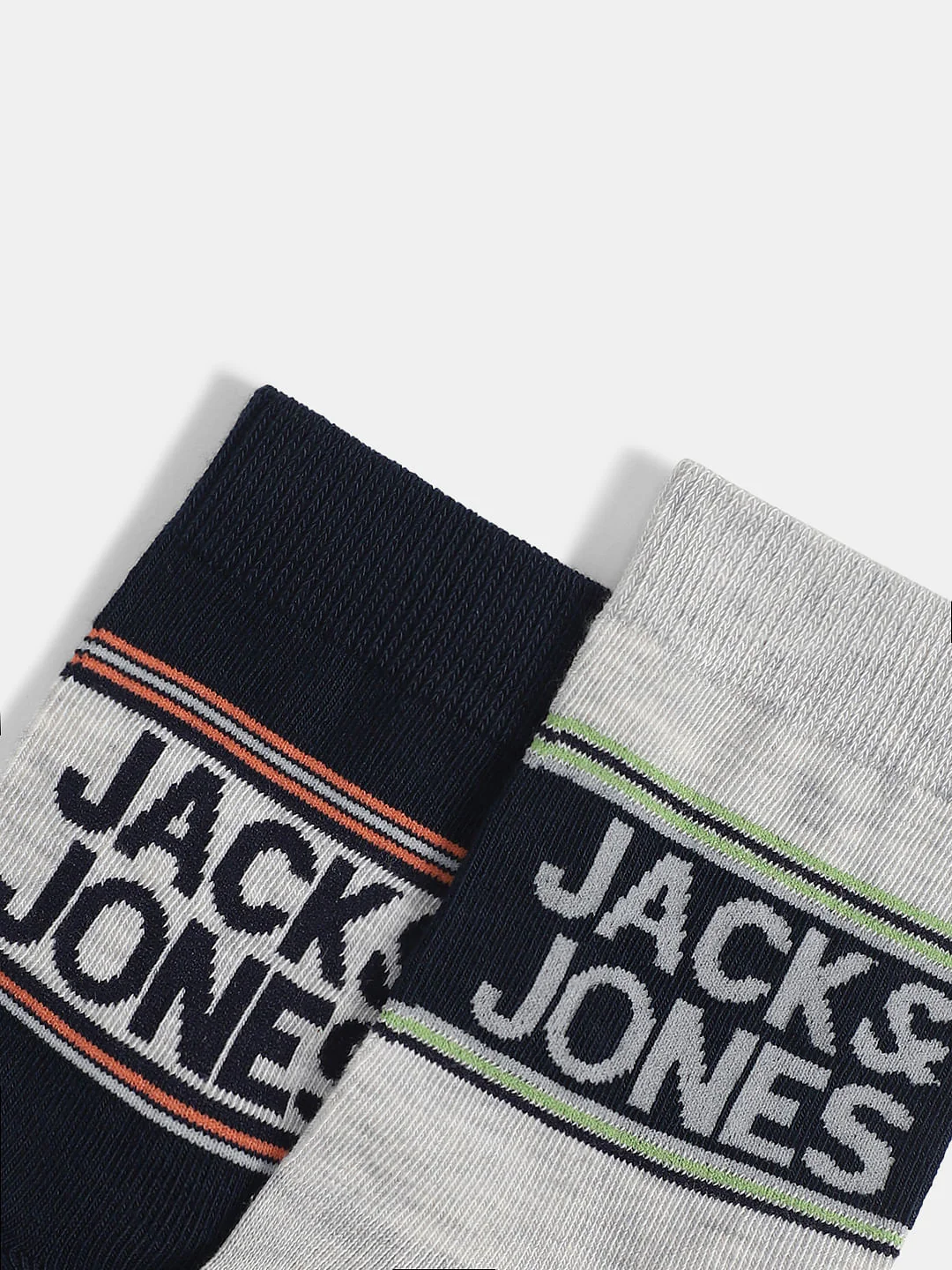 Pack of 2 Logo Print Mid-Length Socks - Image 2
