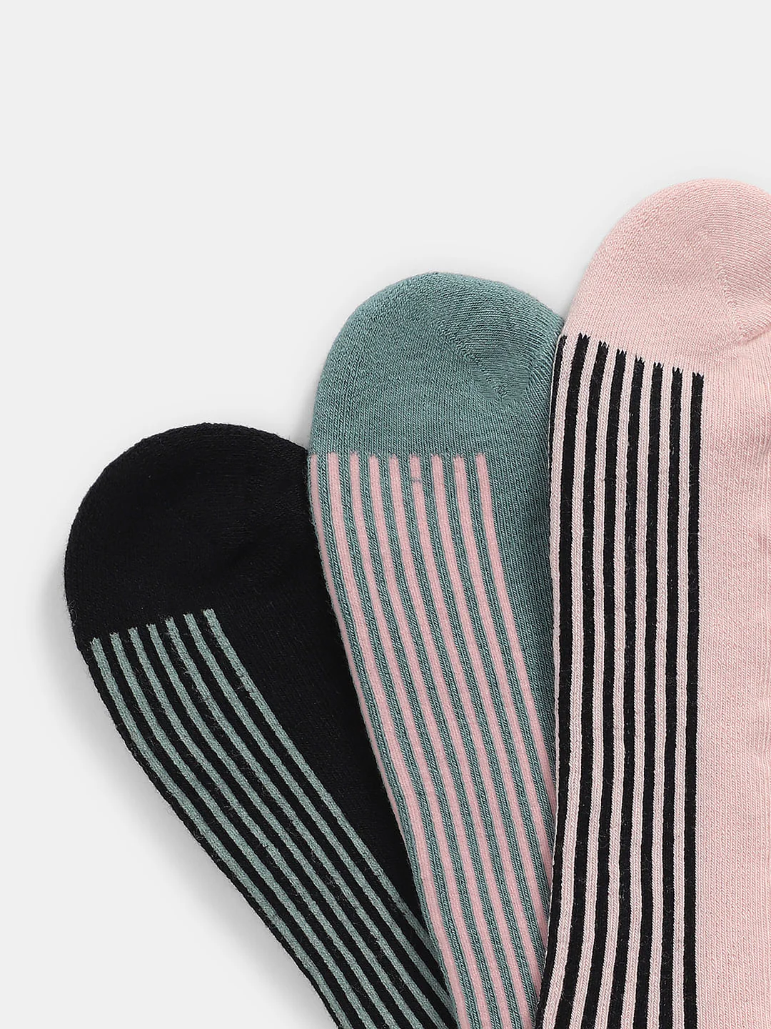 Pack of 3 Terry Ankle-Length Socks - Image 2