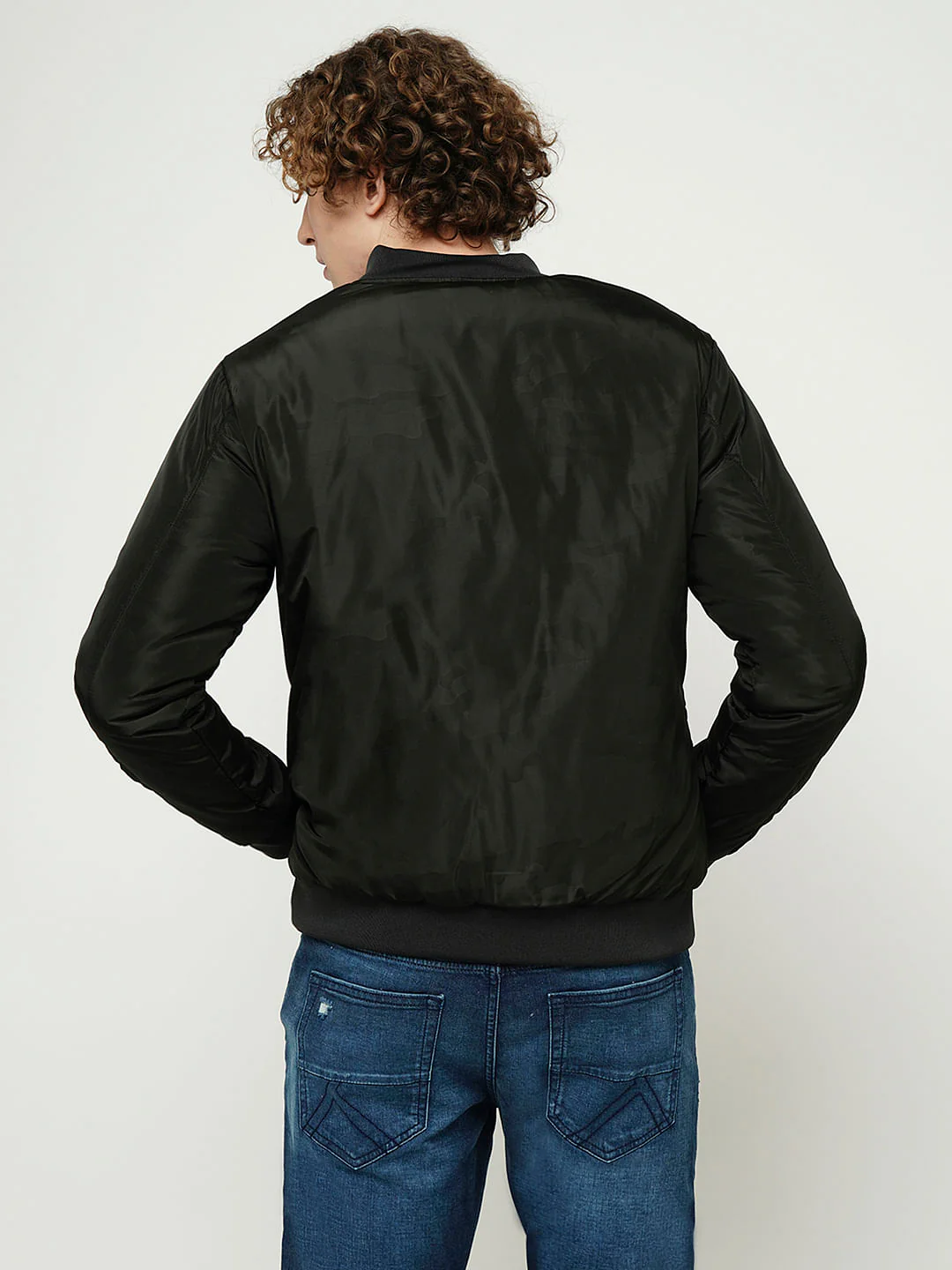 PRODUKT by JACK&JONES Black Zip-Up Bomber Jacket - Image 4