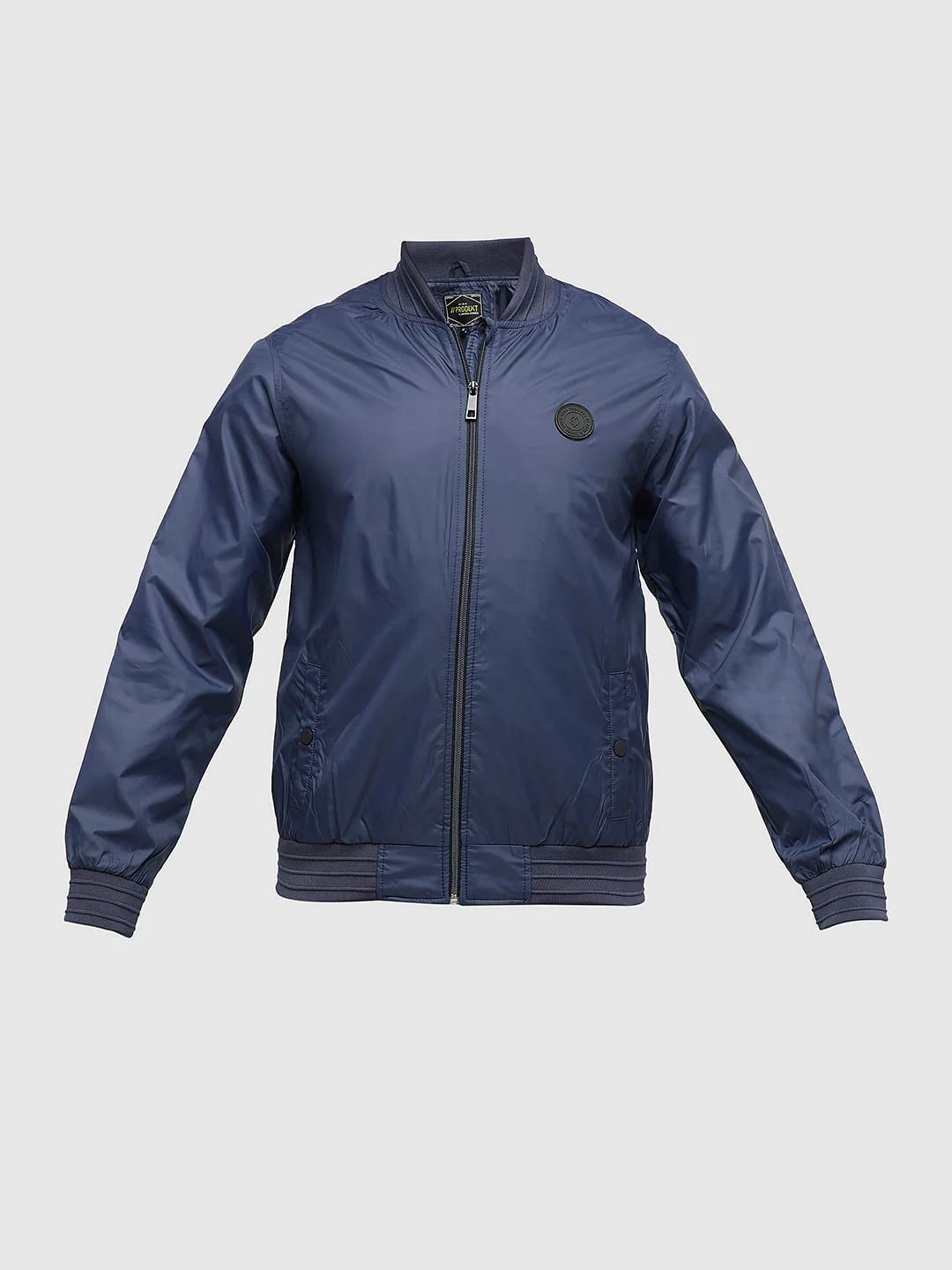 PRODUKT by JACK&JONES Blue Zip-Up Bomber Jacket - Image 7