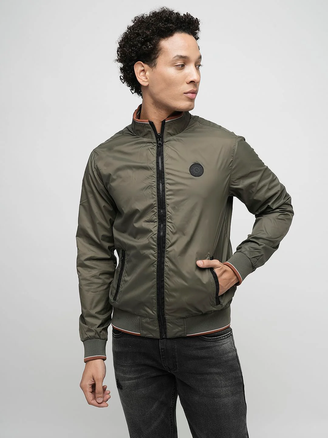PRODUKT by JACK&JONES Green Reversible Zip-Up Jacket - Image 8