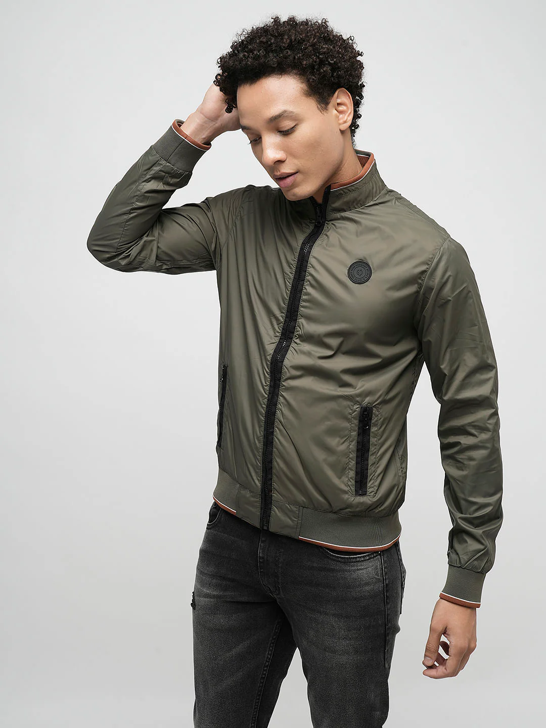 PRODUKT by JACK&JONES Green Reversible Zip-Up Jacket - Image 9