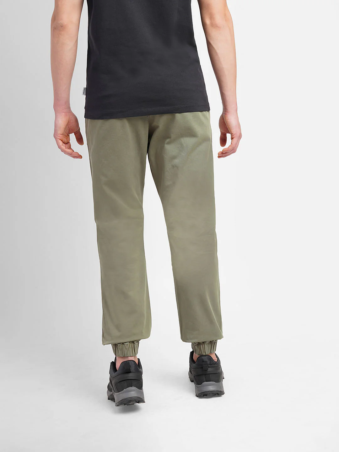 Green Slim Fit Cargo Pants - Image 4