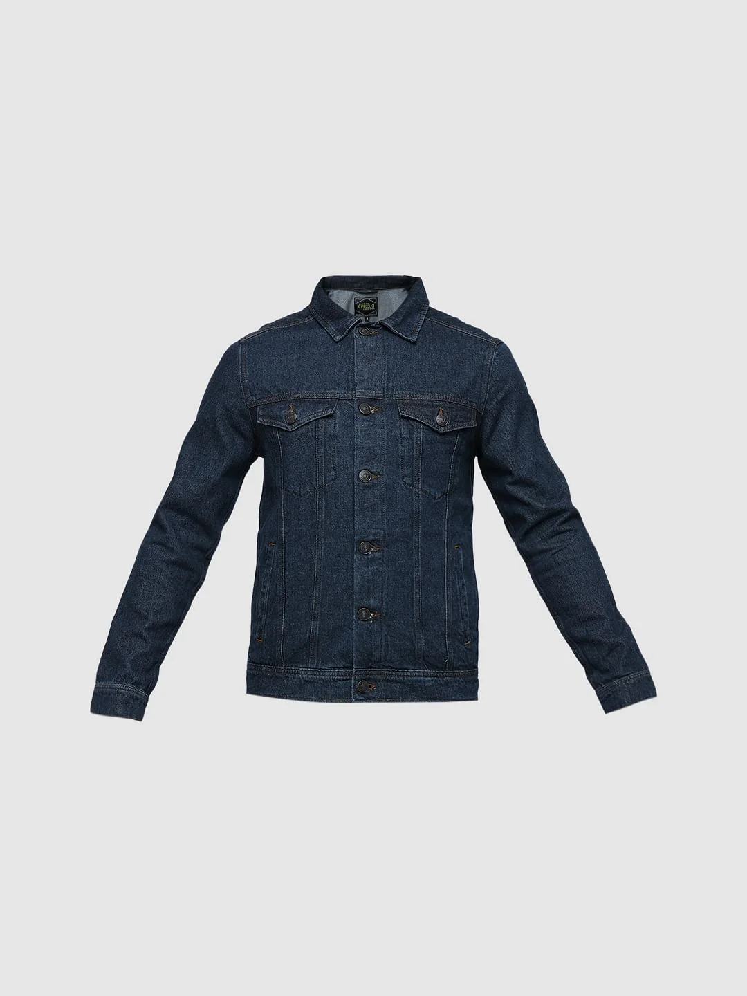 PRODUKT by JACK&JONES Dark Blue Cotton Denim Jacket - Image 7