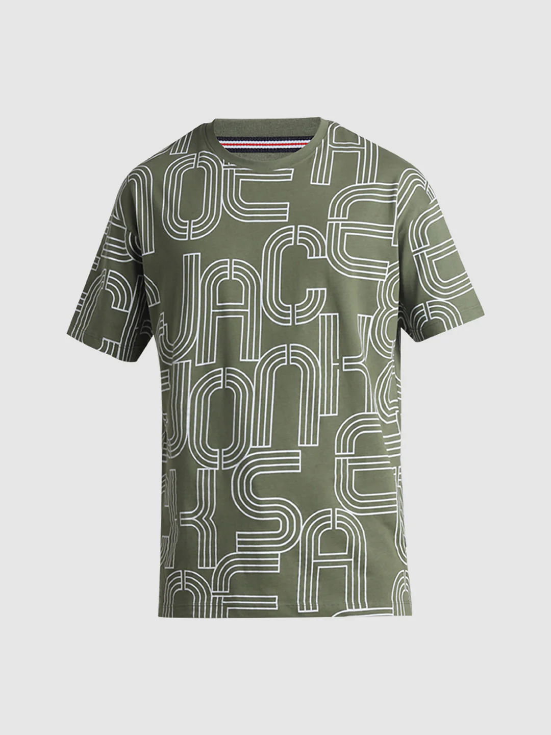 Green Typographic Oversized T-shirt - Image 7
