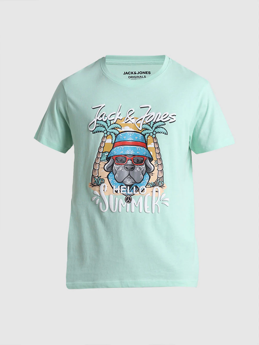 Green Graphic Print T-shirt - Image 7