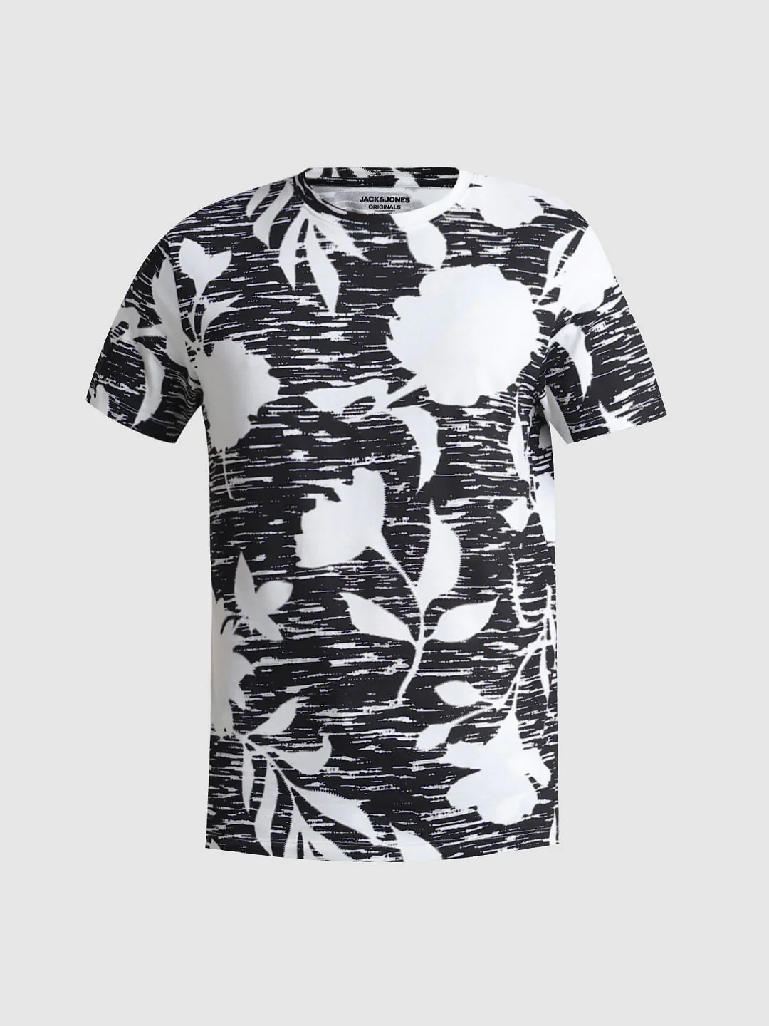White Printed Co-ord Set T-shirt - Image 7