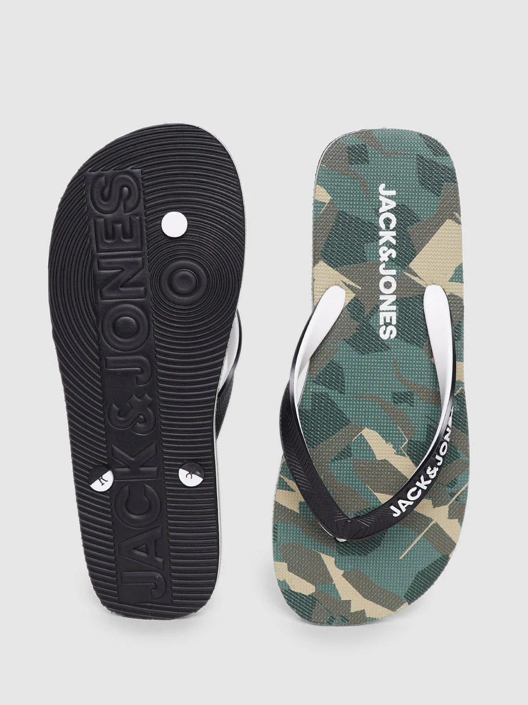 Green Camo Flip Flops - Image 5