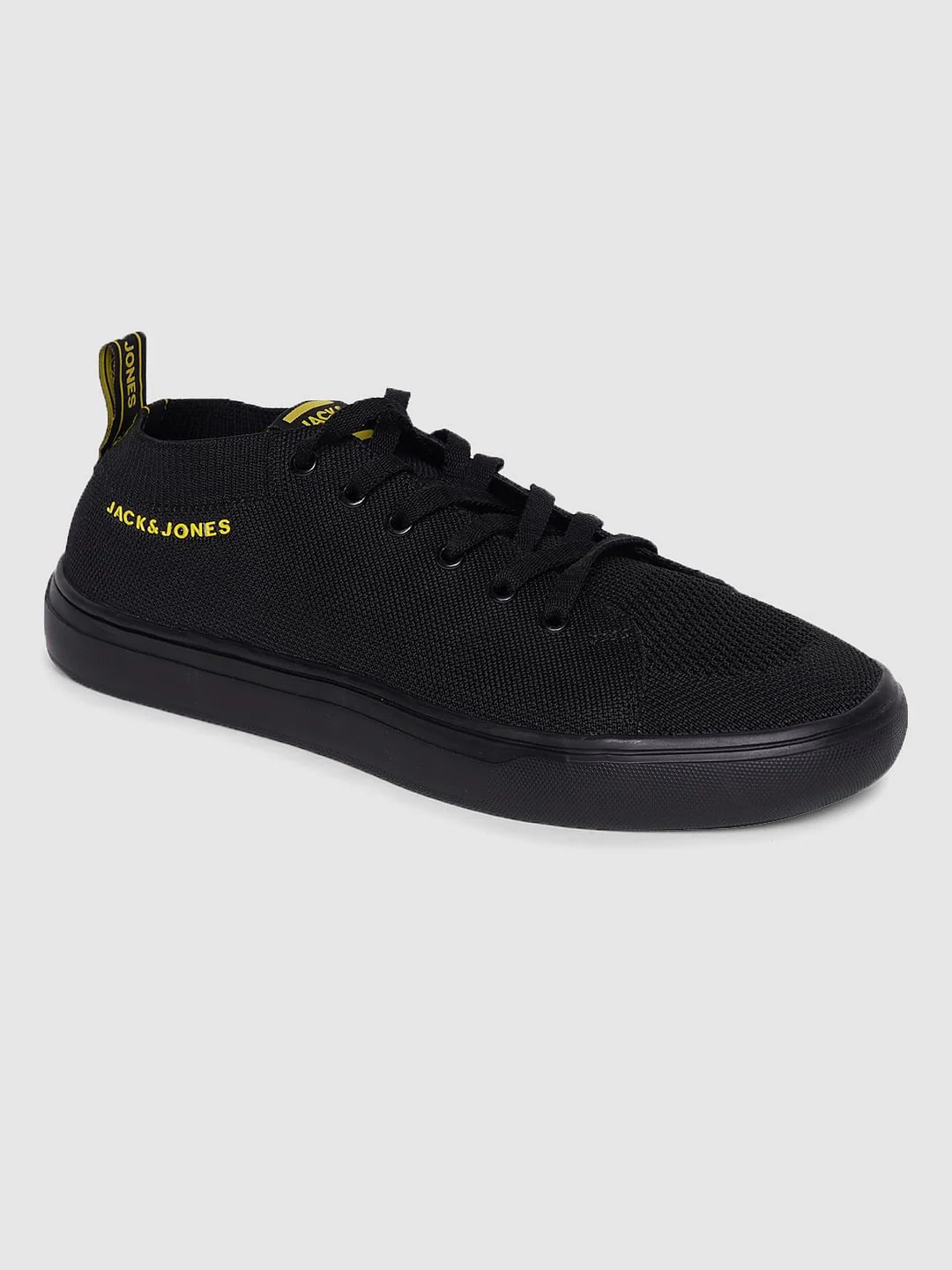 Black Lace Up Sneakers