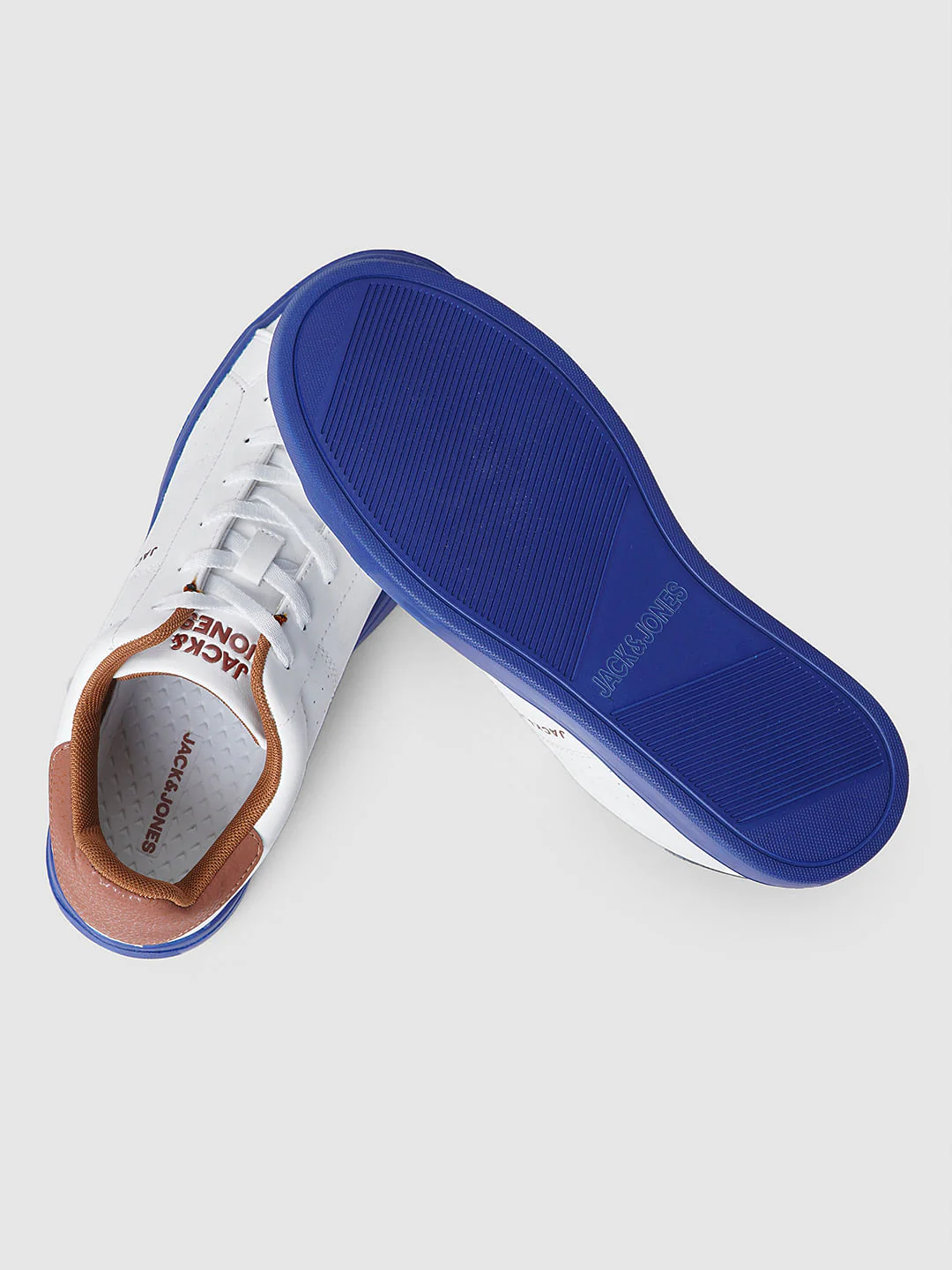 White PU Casual Sneakers - Image 6