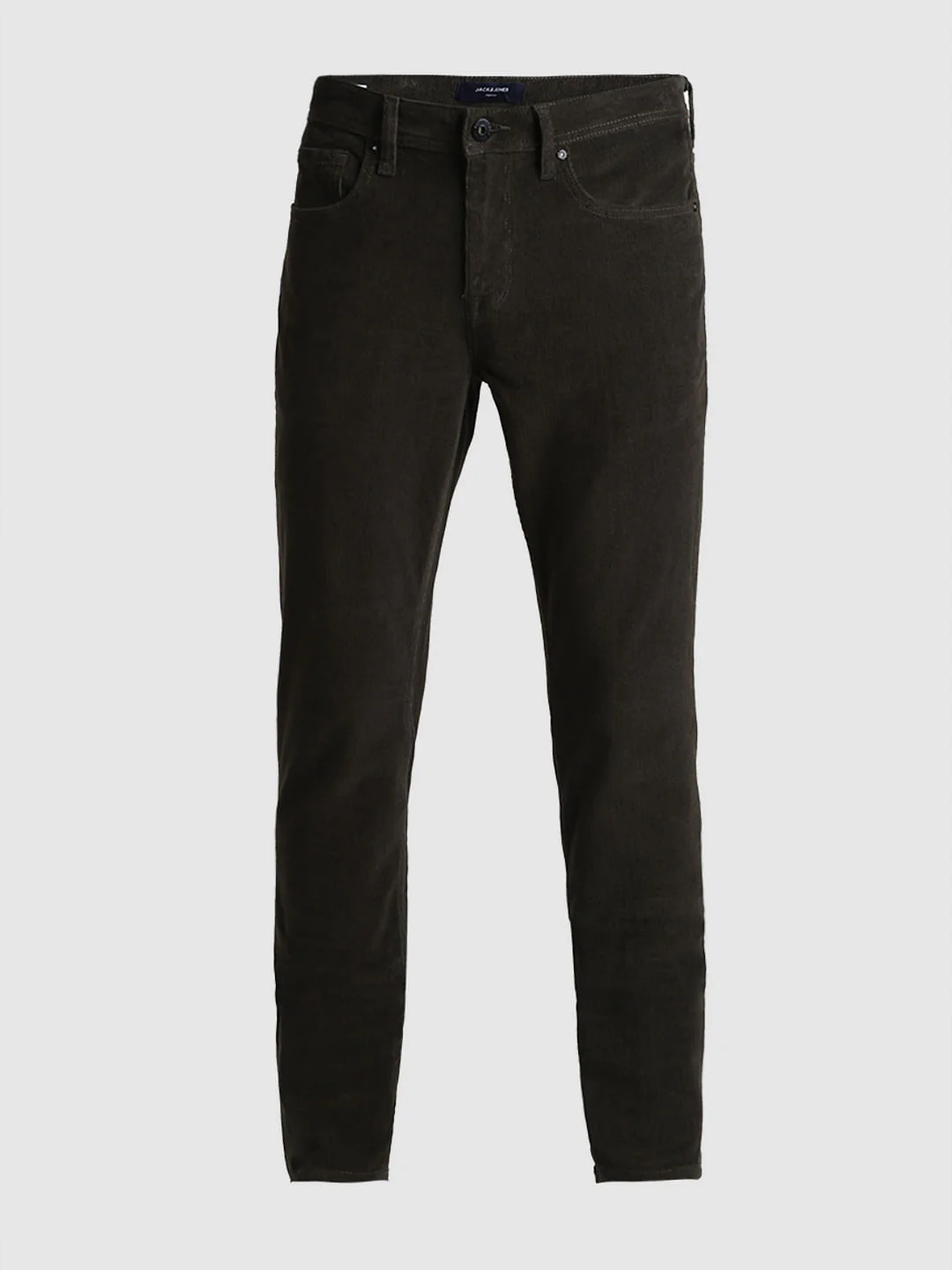 Olive Mid Rise Corduroy Pants - Image 6