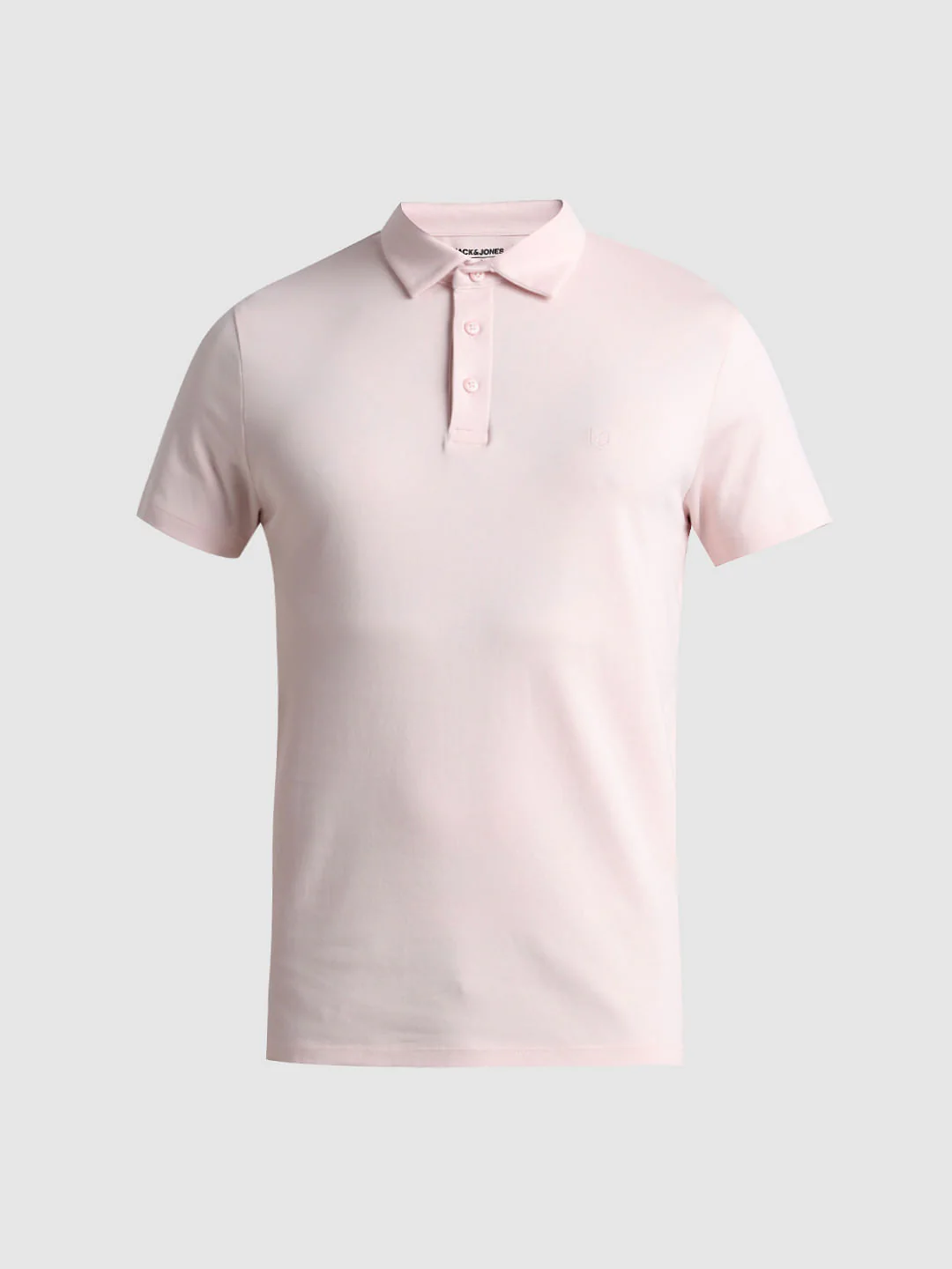 Pink Cotton Polo Neck T-shirt - Image 7