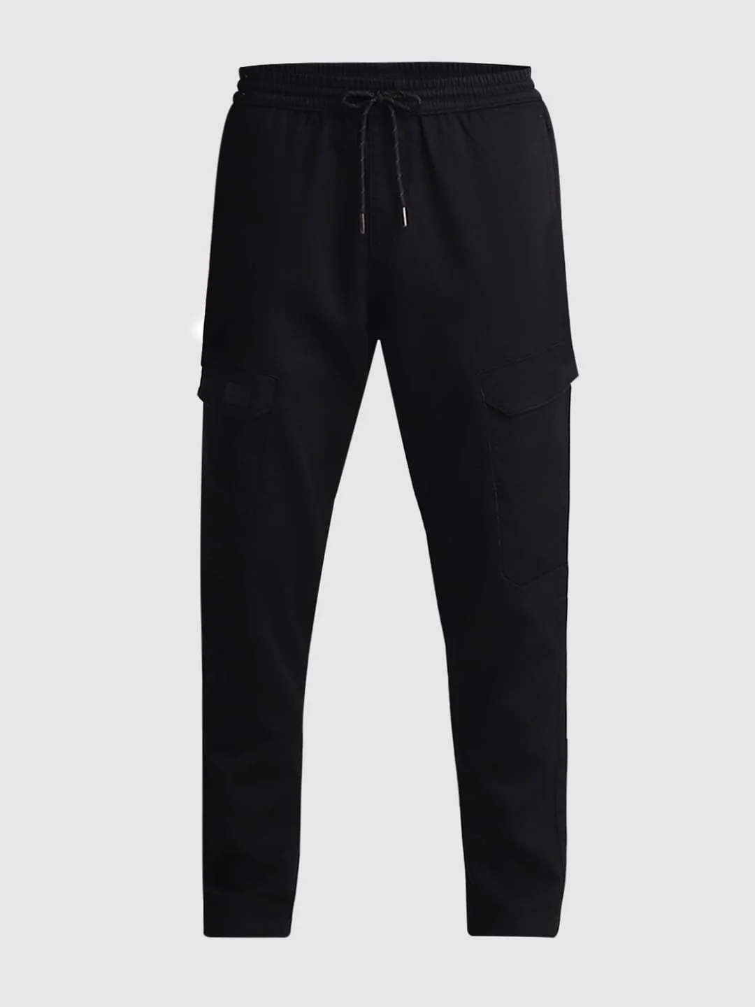 Black Mid Rise Cargos - Image 7