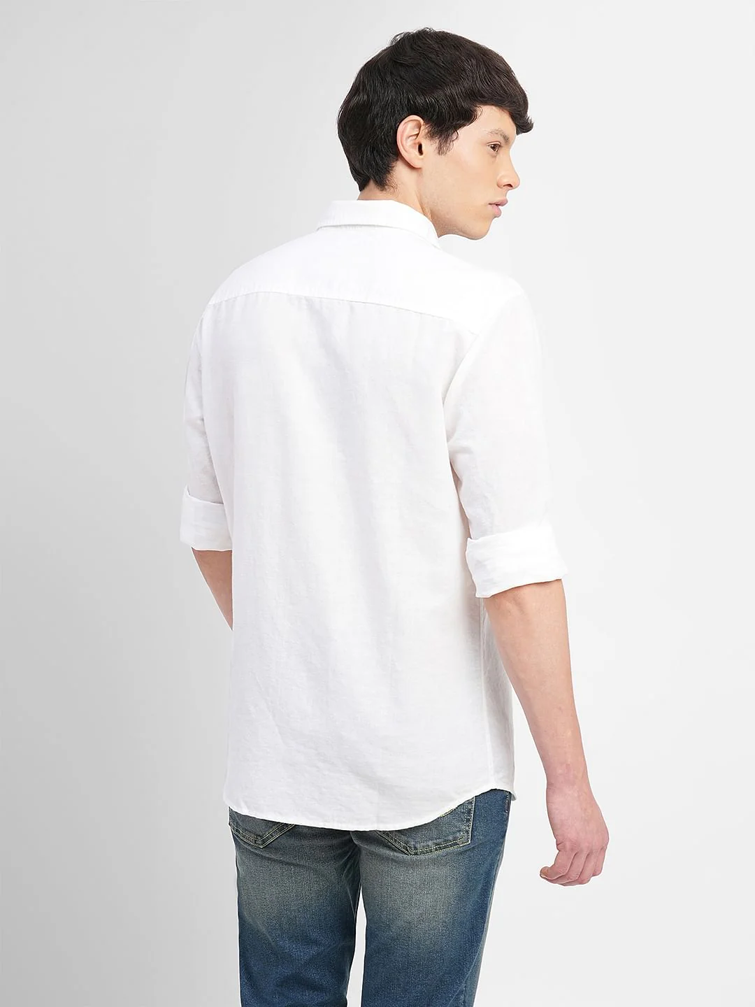 White Full Sleeves Shirt - Image 4