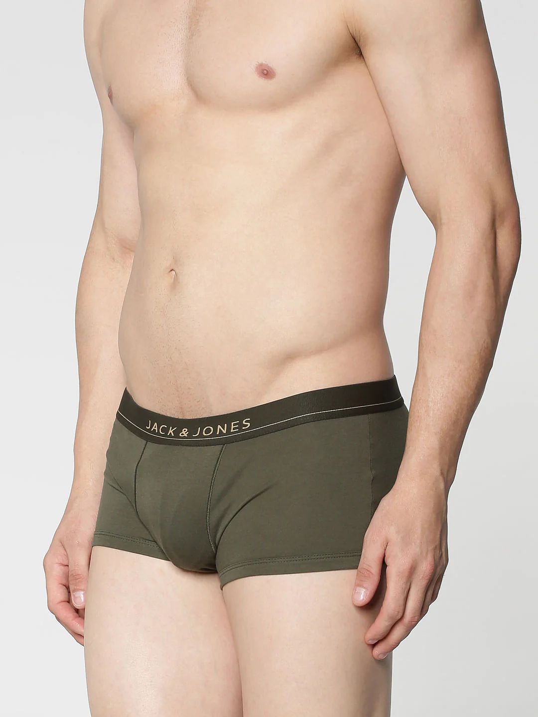 Pack of 2 Brazilian Trunks - Green & Grey - Image 6