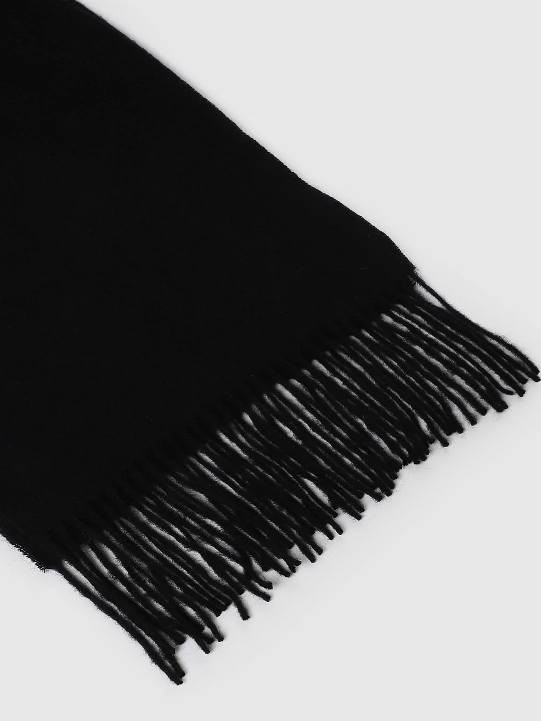 Black Woolen Scarf - Image 3
