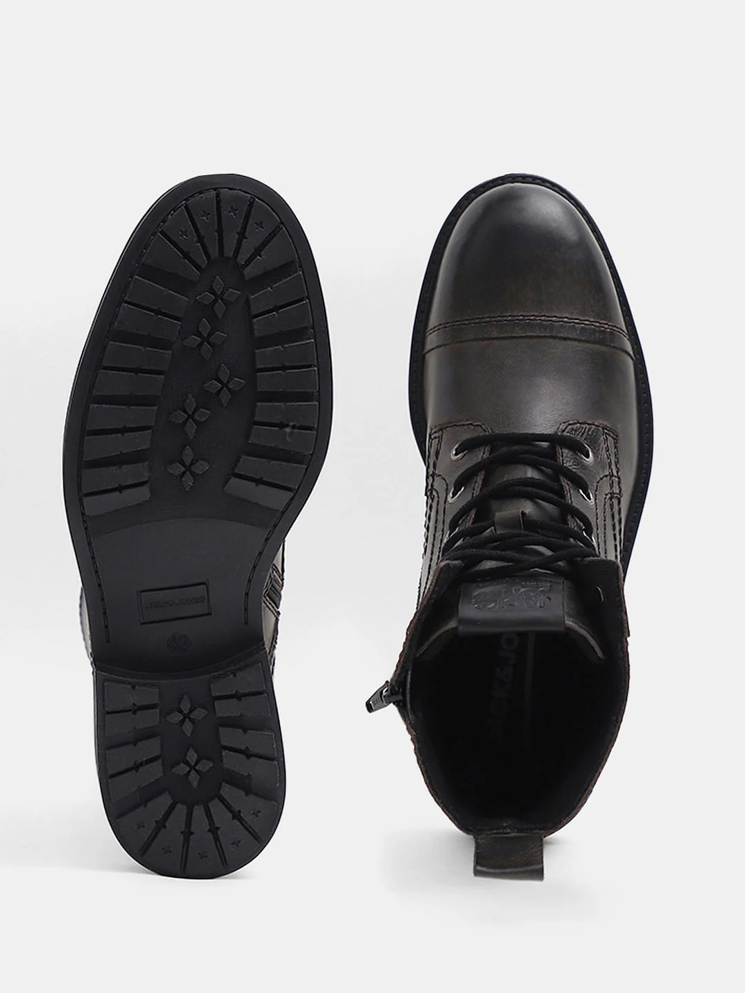 Black Leather Boots - Image 4