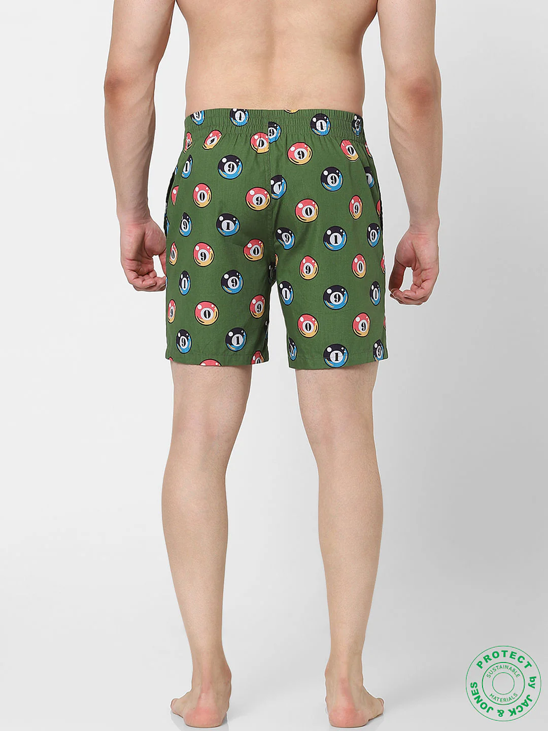 Green Snooker Print Boxers - Image 3