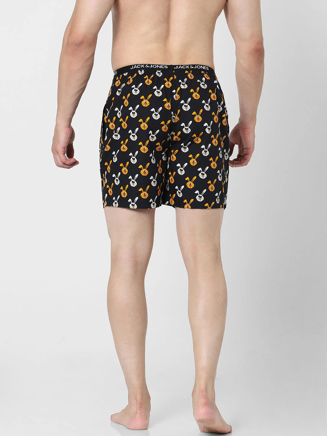 Black Graphic Printed Boxers - Image 3