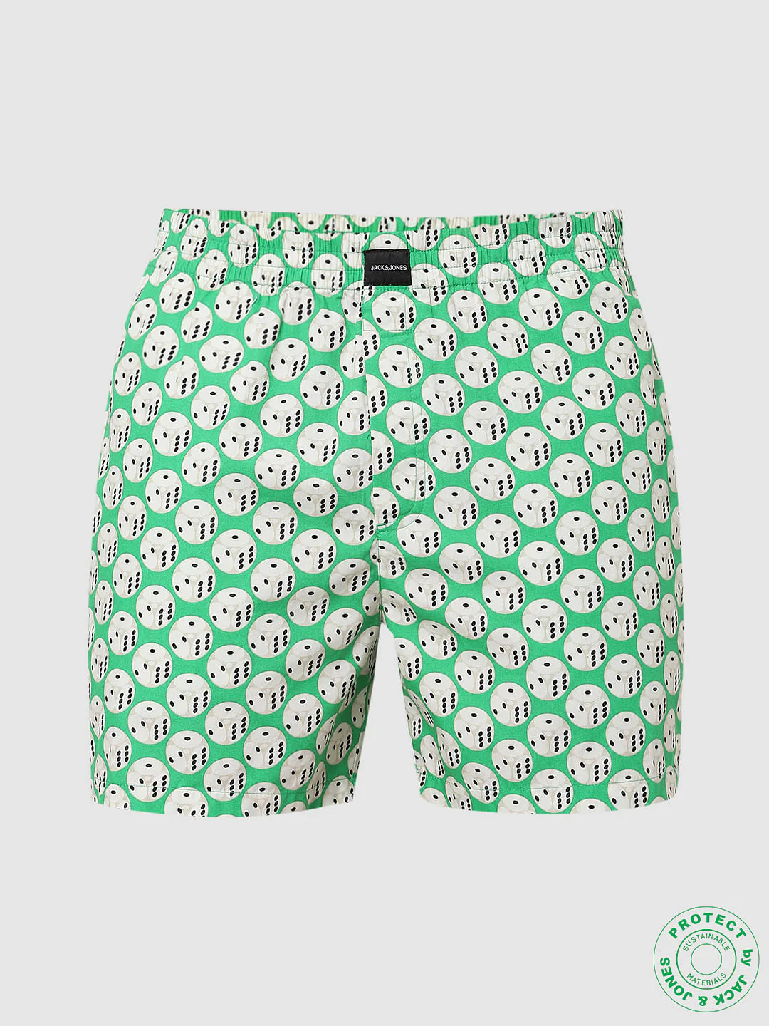 Green Dice Print Boxers - Image 5