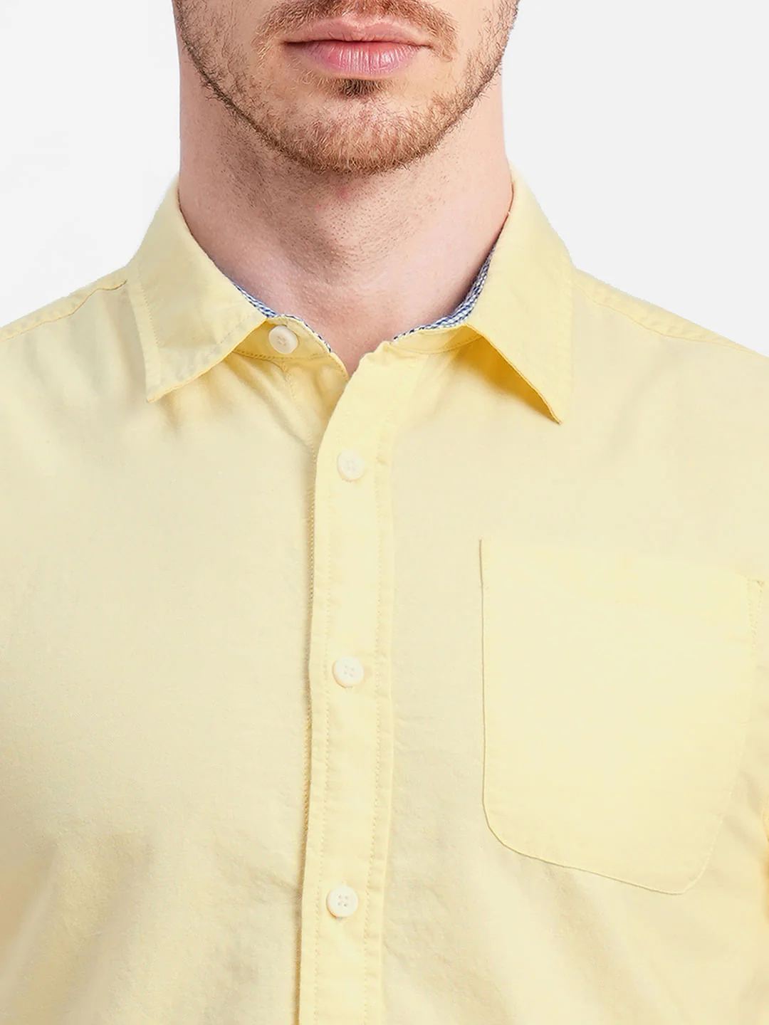 Yellow Short Sleeves Shirt - Image 5