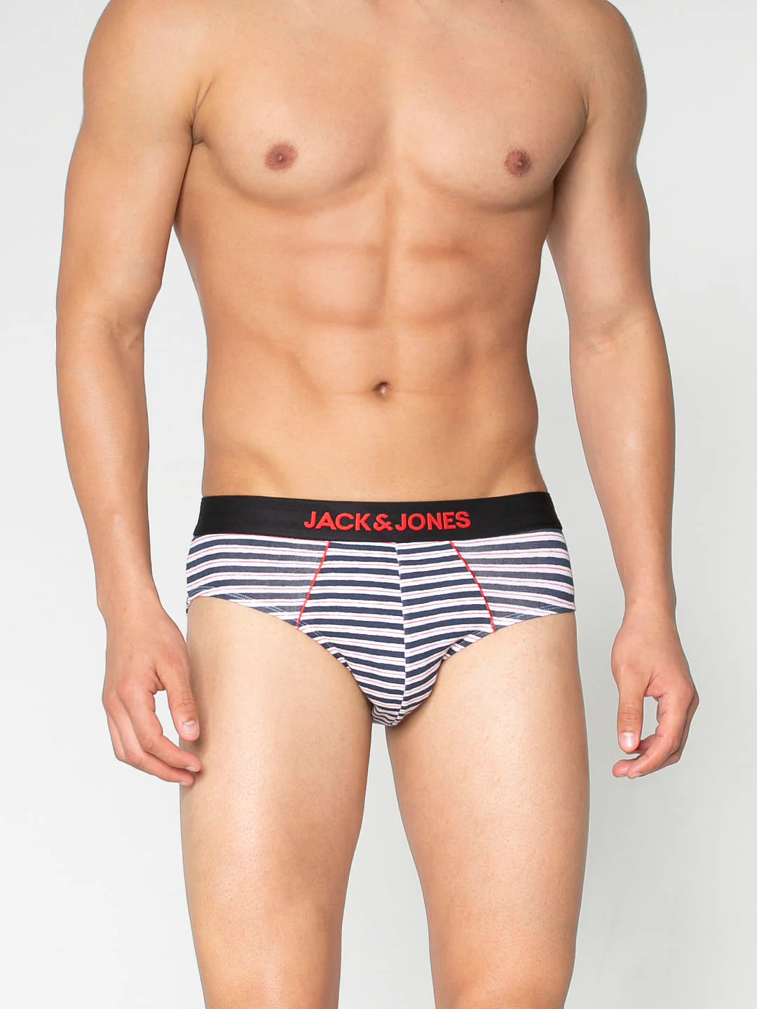 Blue And White Striped Briefs