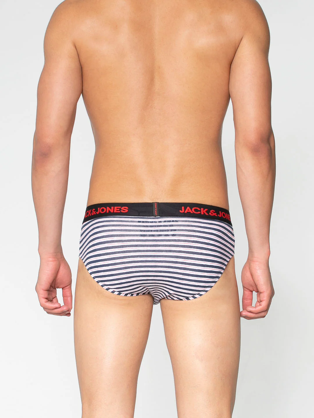 Blue And White Striped Briefs - Image 4