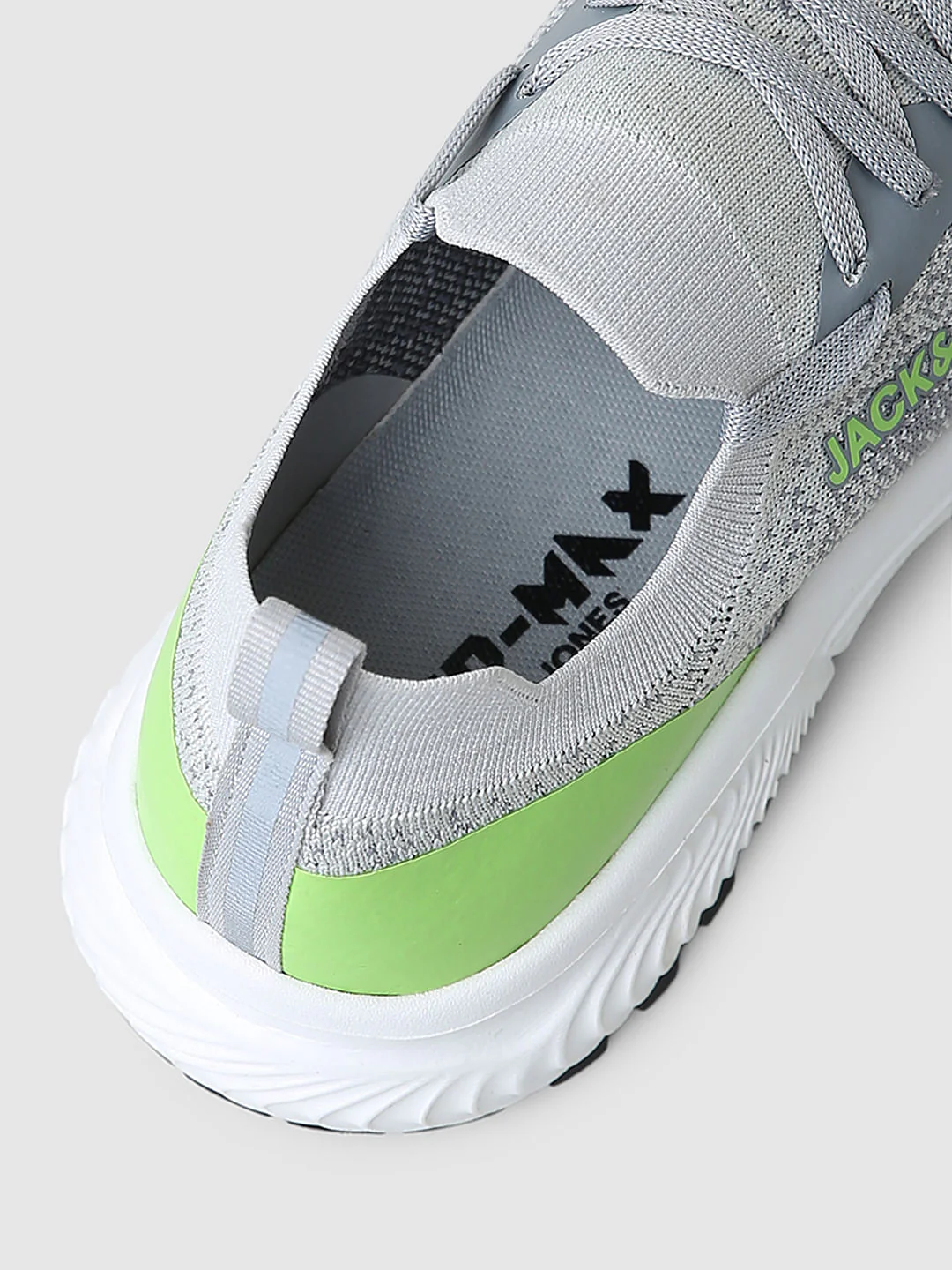 Grey Logo Print Sneakers - Image 8