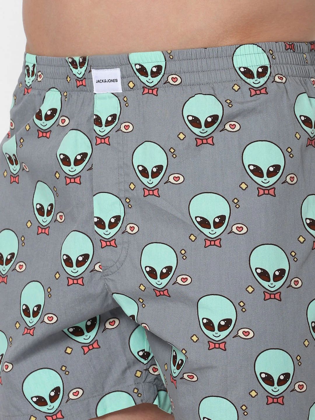 Grey Alien Print Boxers - Image 4