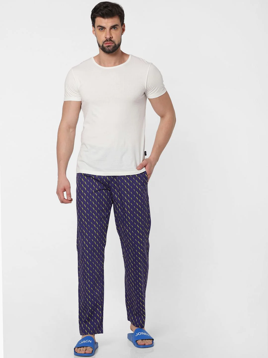 Blue All Over Print Pyjamas