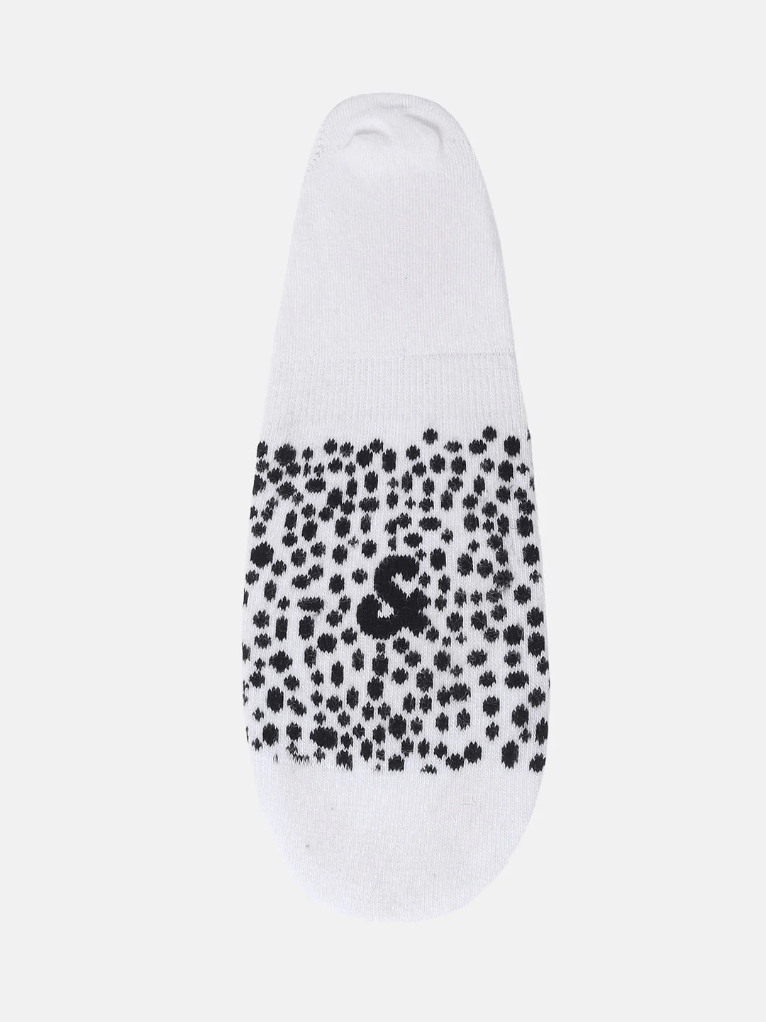 Pack of Three Monochrome No Show Socks - Image 2