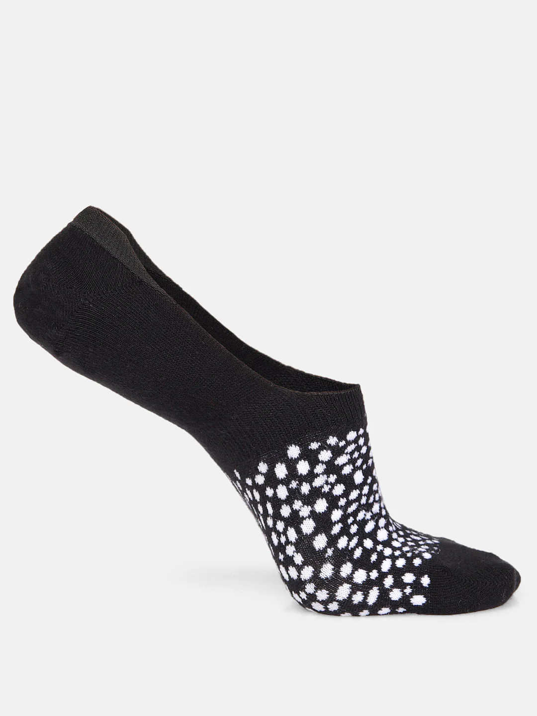 Pack of Three Monochrome No Show Socks - Image 4